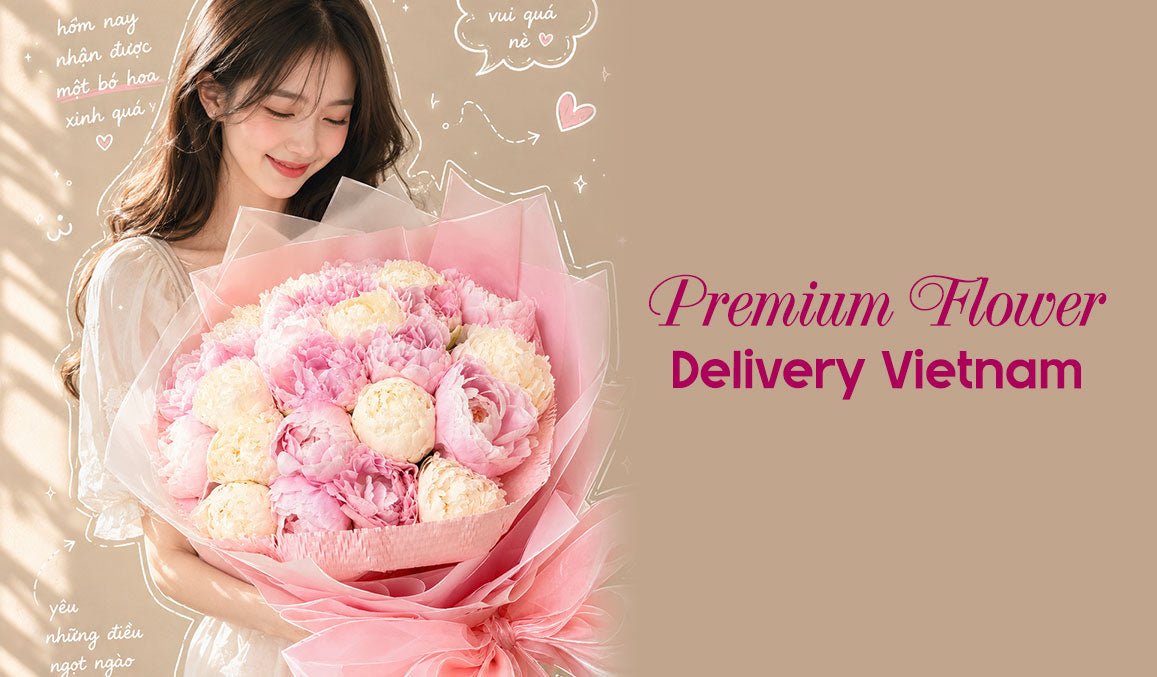 Premium Flower Delivery Vietnam