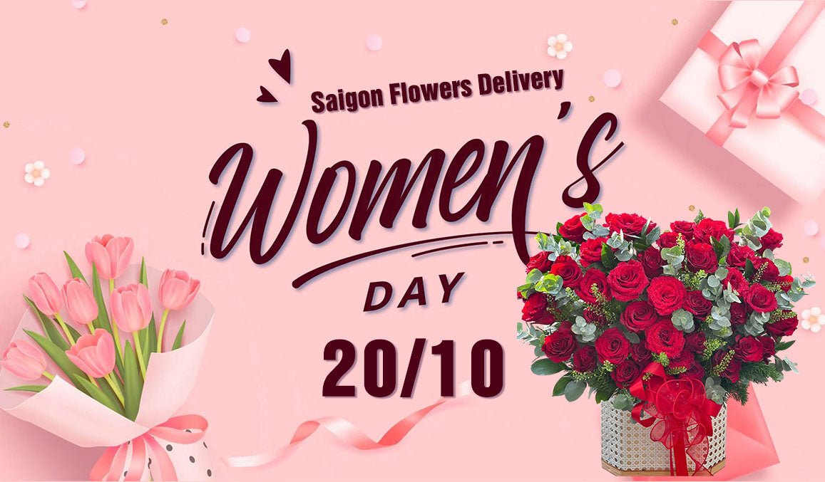 Saigon Flowers Delivery Women's Day 20/10