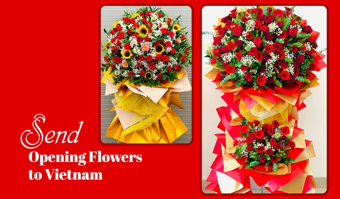 Send Opening Flowers to Vietnam