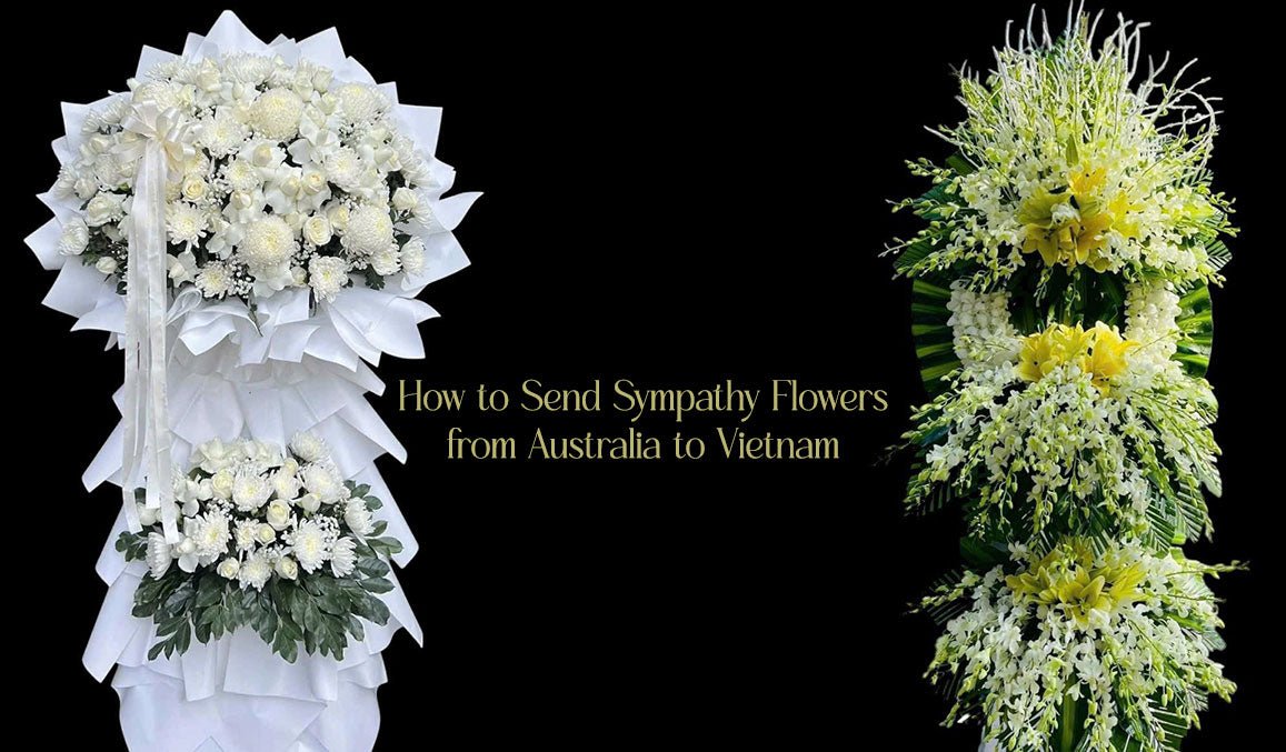 Send Sympathy Flowers from Australia to Vietnam
