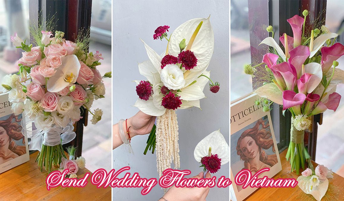 Send Wedding Flowers to Vietnam