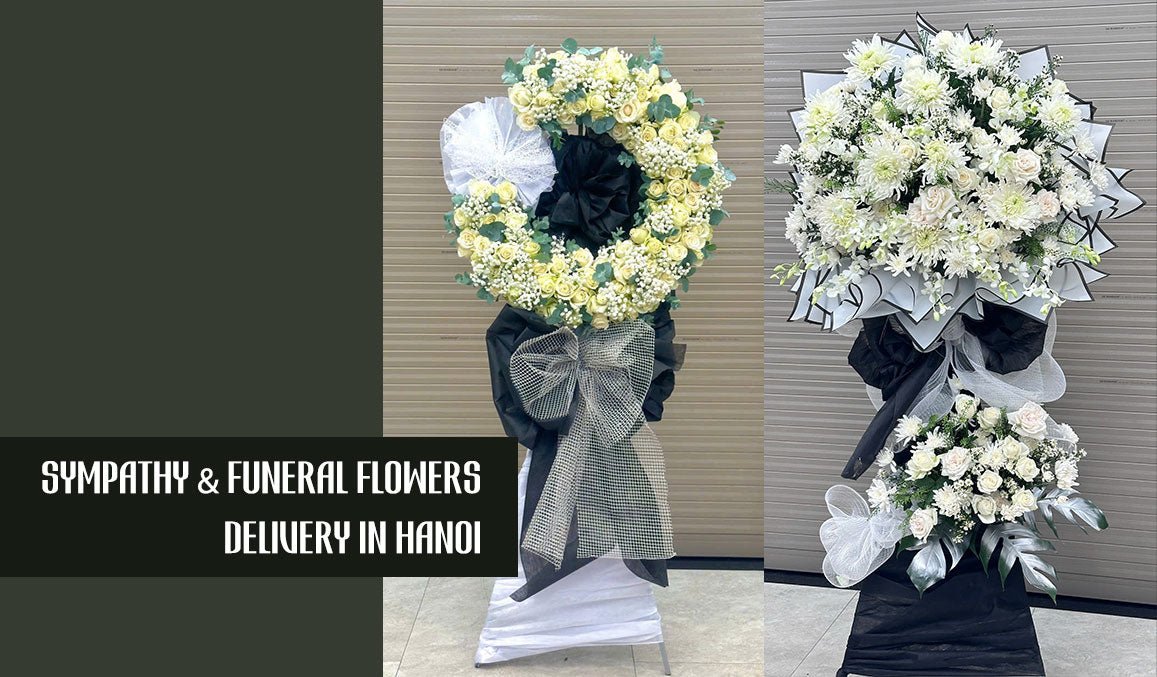 Sympathy & Funeral Flowers Delivery in Hanoi