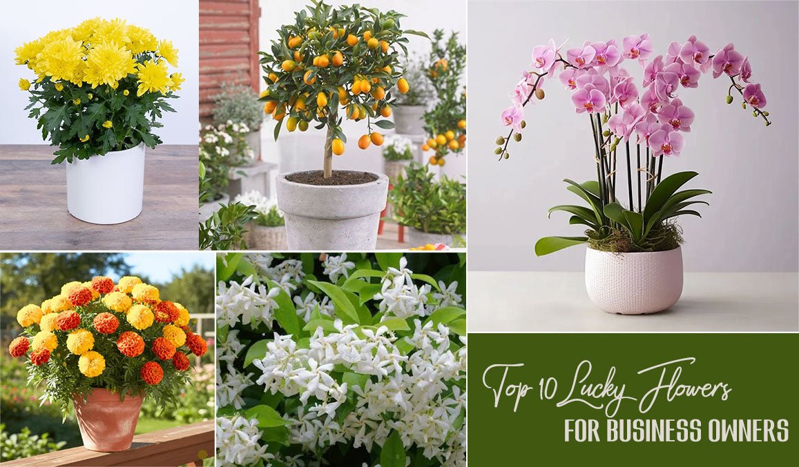 Top 10 Lucky Flowers for Business Owners