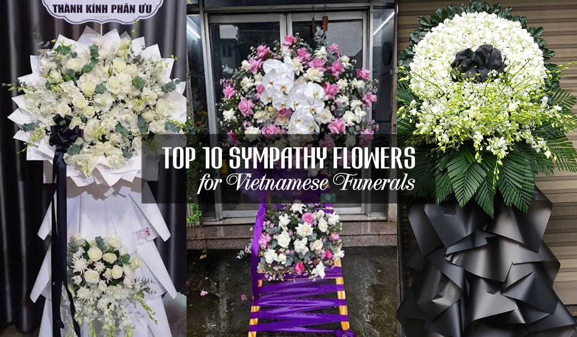 Top 10 Sympathy Flowers for Vietnamese Funerals