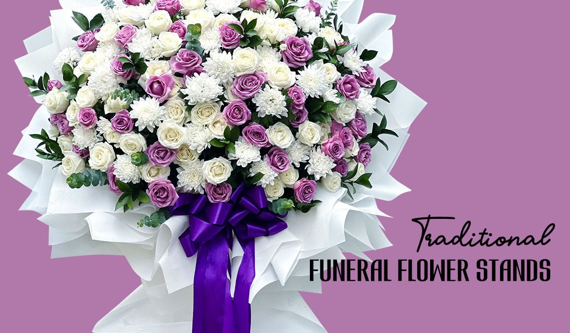 Traditional Funeral Flower Stands