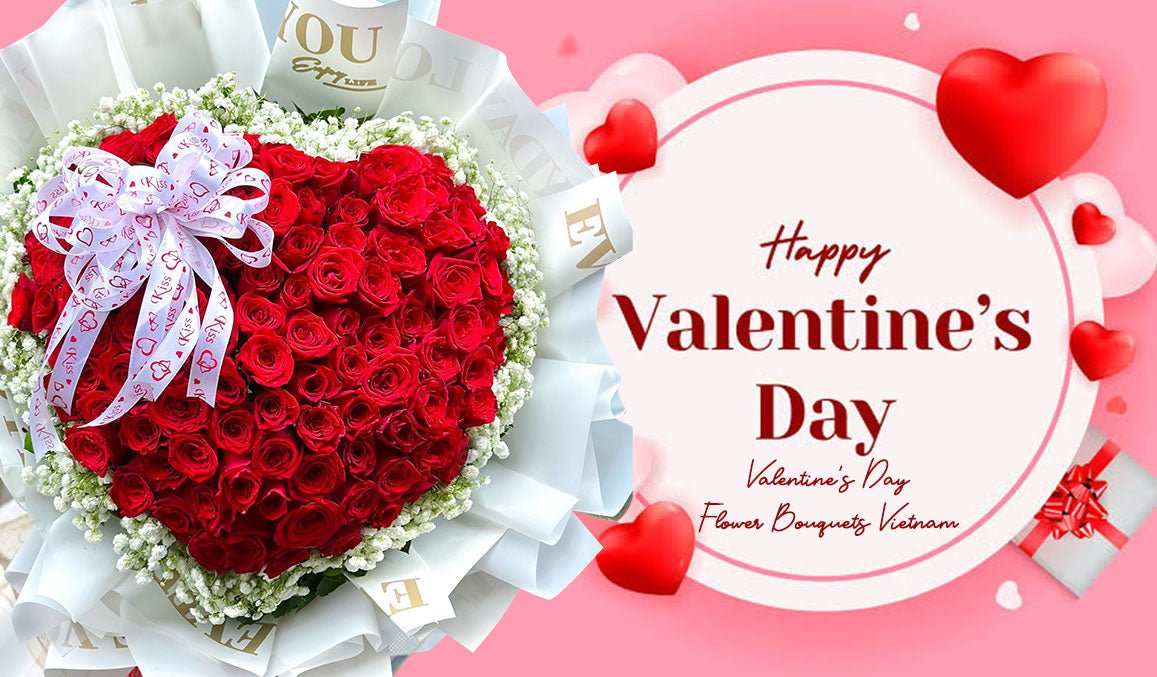 Valentine’s Day Flower Bouquets Vietnam