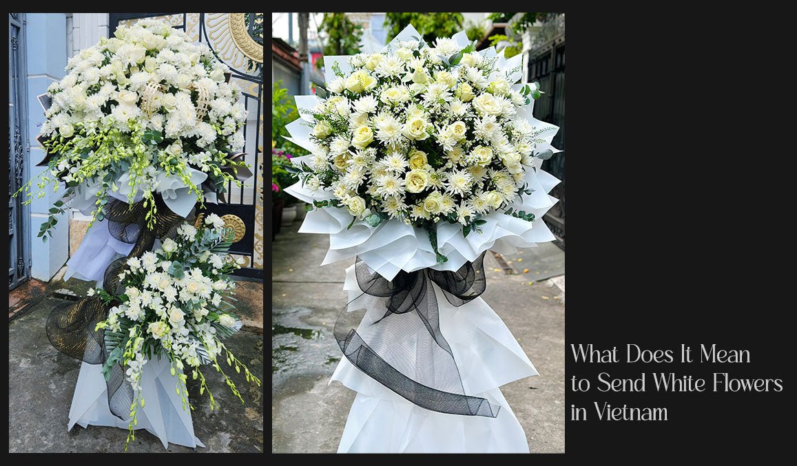 What Does It Mean to Send White Flowers in Vietnam