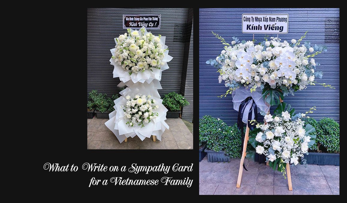 What to Write on a Sympathy Card for a Vietnamese Family