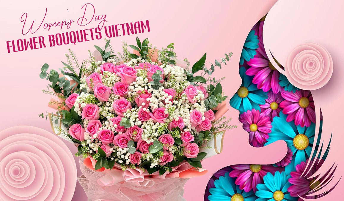 Women’s Day Flower Bouquets Vietnam