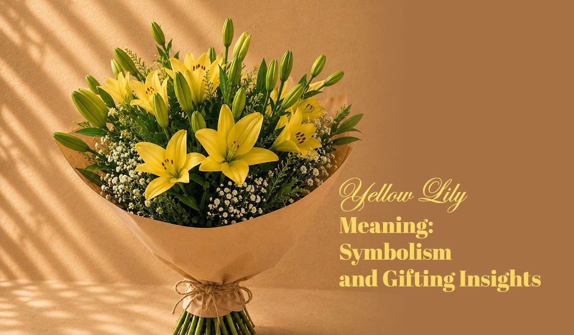 Yellow Lily Meaning Symbolism