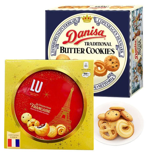 2 Boxes Cookies Tet Food Vietnam