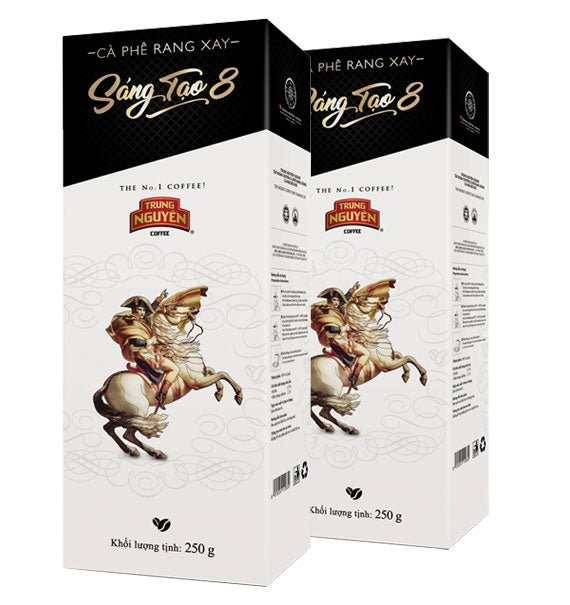 2 Boxs of Creative Roasted Coffee 8 Trung Nguyen Legend