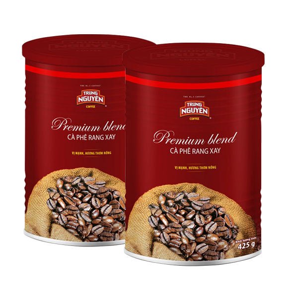 2 Bottles of Premium Blend Roasted Coffee Trung Nguyen Legend