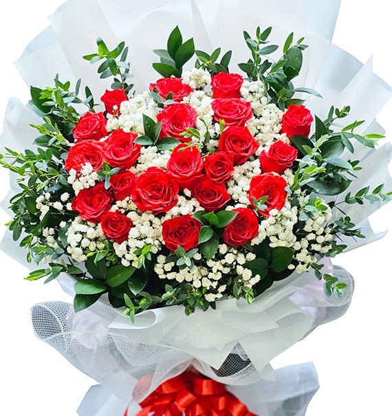24 Red Roses Valentine’s Day Vietnam