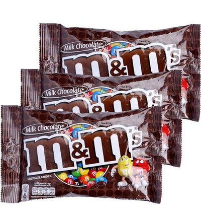 3 Bags Of M&M Milk Chocolate
