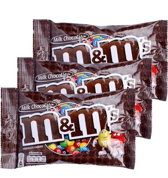 3 Bags Of M&M Milk Chocolate Vietnam Gift