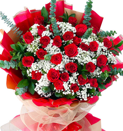 36 Red Roses - Valentine’s Day