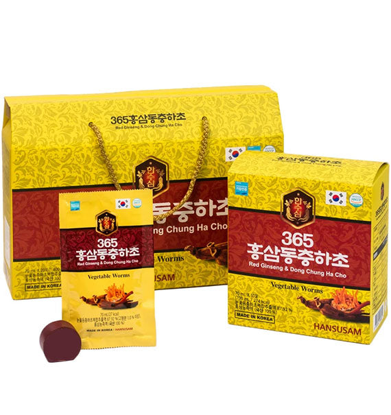 365 Red Ginseng and Dong Chung Ha Cho Gift Vietnam