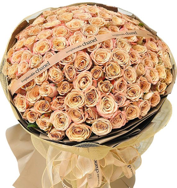 99 Cappucino Roses For Vietnamese Women's Day