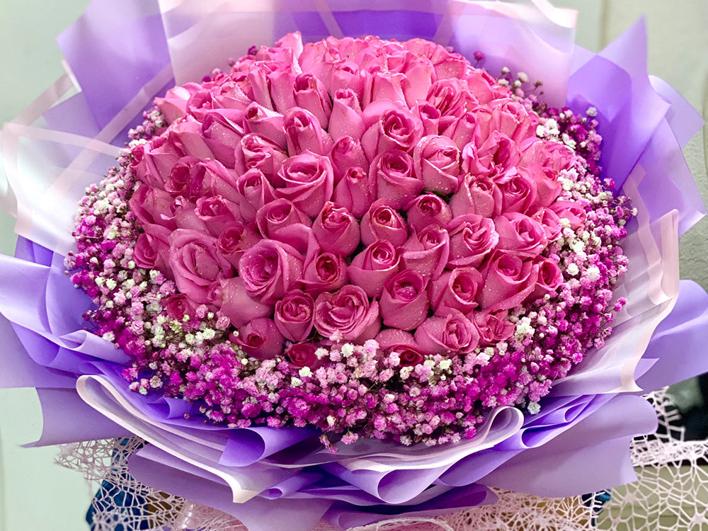 Pink Roses Love