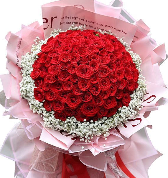 99 Red Roses For Mothers Day Vietnam