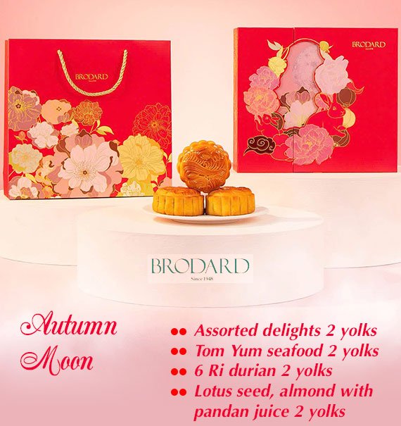 Autumn Moon Brodard Mooncake Vietnam 2026