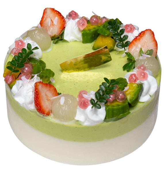 Avocado Coconut Mousse Cake Vietnam