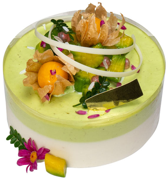 Avocado Coconut Mousse Cake Vietnam