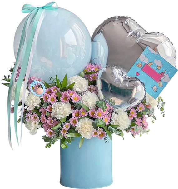 Baby Boy Flower Box Delivery Vietnam