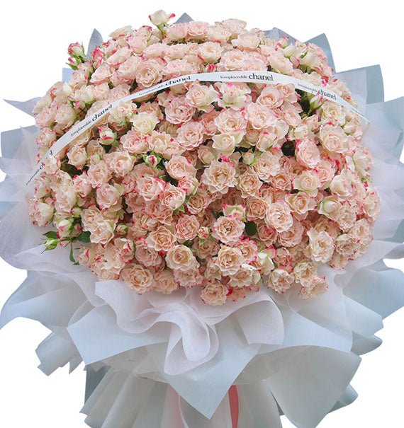 Baby Pink Spray Rose Bouquet Vietnam