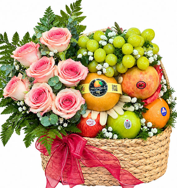 Beautiful Fruit Basket For Vietnamese Women’s Day