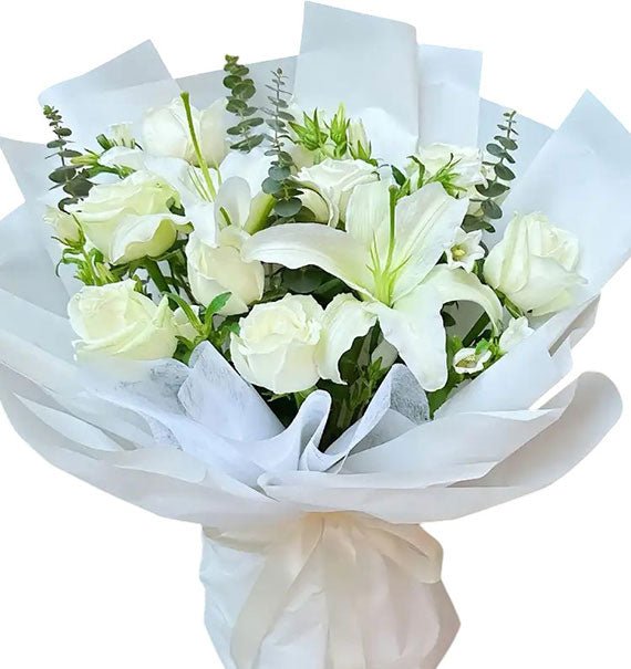 Beautiful In White Bouquet Vietnam