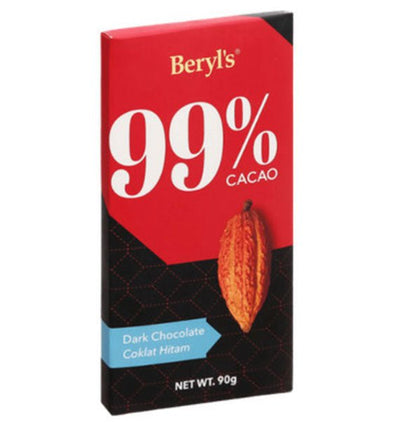 Beryl's Dark Chocolate 99% Cacao