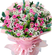 48 Pink Roses