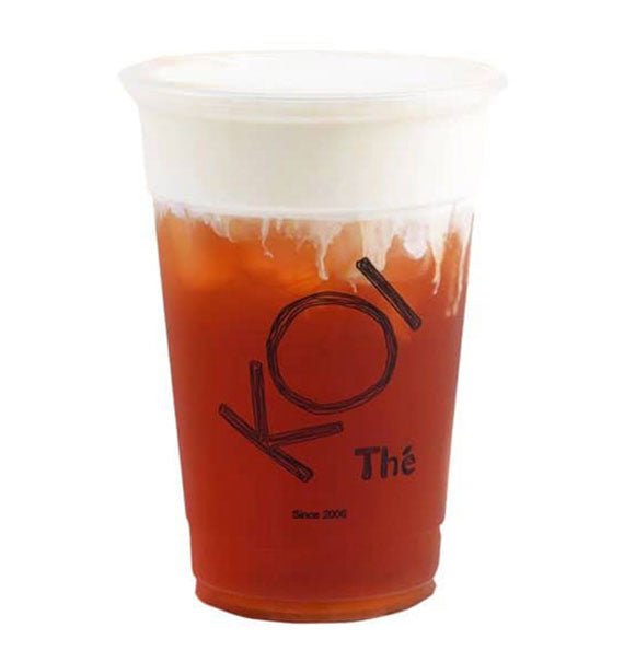 Black Tea Macchiato Koi The