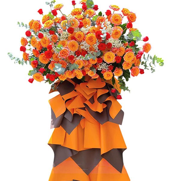 Blazing In Gold Standing Flower