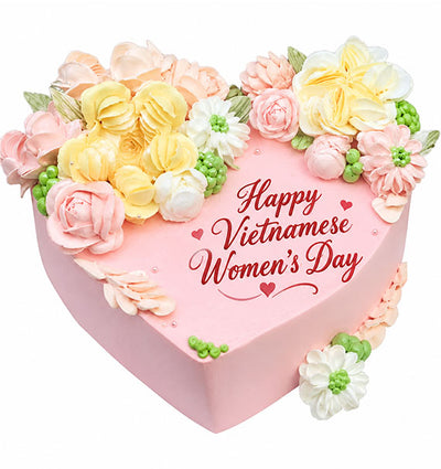 Blossom Heart Cake