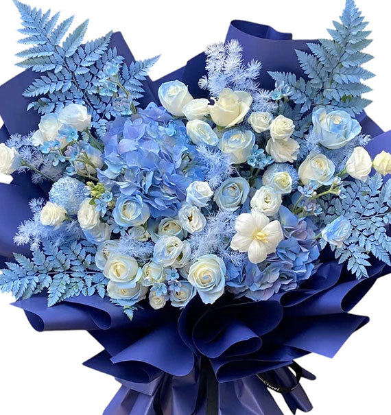 Blue Christmas Flowers Vietnam