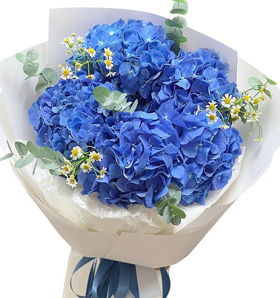 Blue Hydrangea Bouquet Vietnam
