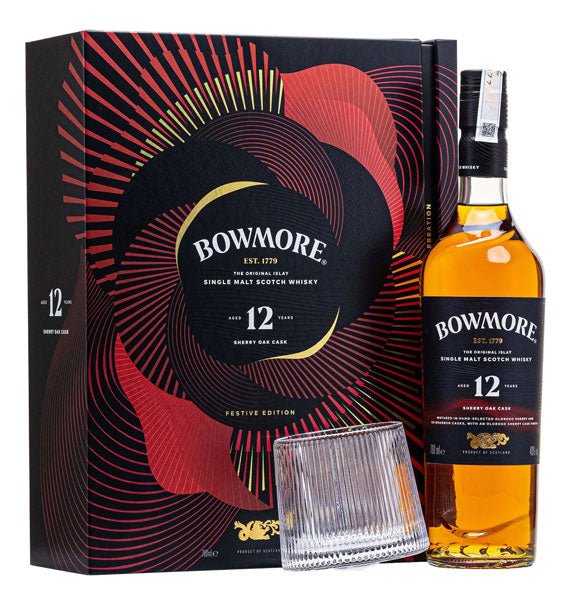 Bowmore 12 Years Sherry Oak Cask Gift Box Tet 2026