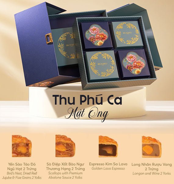 Brodard Mooncake Vietnam Autumn Song of Abundance Honey Edition