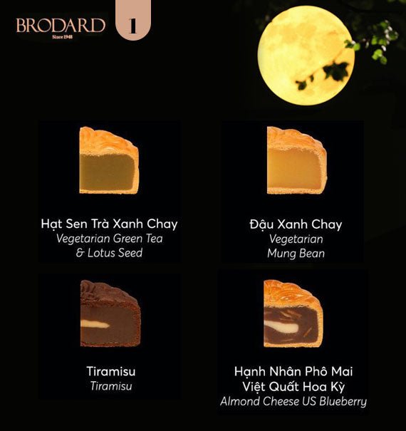 Brodard Vegetarian Mooncake No Egg Yolk Vietnam Online