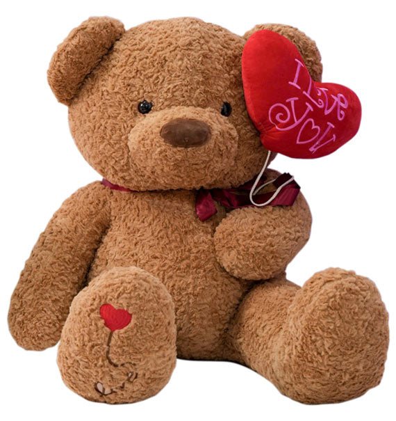 Teddy Bear With Love Heart