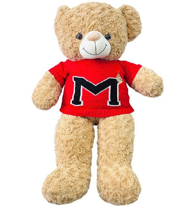 Brown Teddy Bear With Red T-shirt