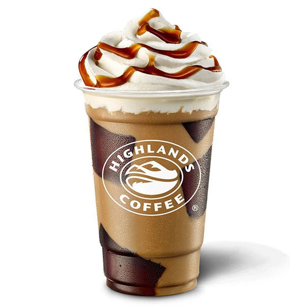 Caramel Coffee Freeze Highlands Coffee