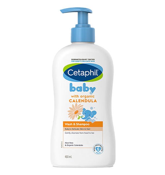 Cetaphil Baby With Organic Calendula Wash and Shampoo 400ml Vietnam