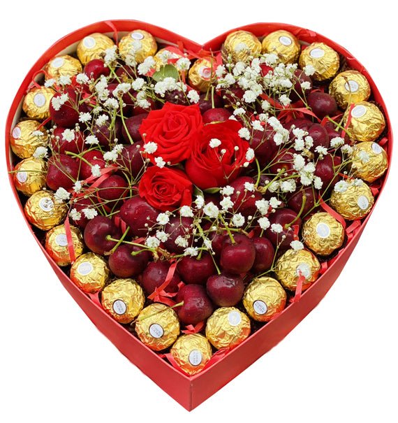 Cherries and Love Treats Box Womens Day Vietnam