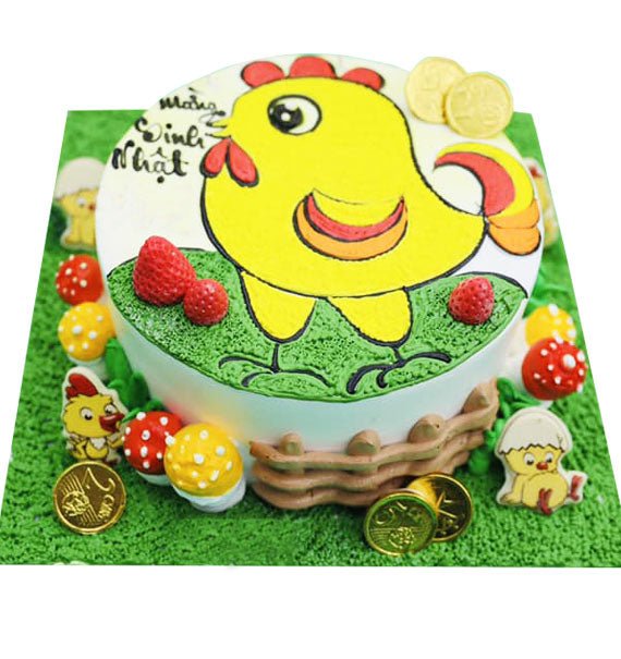 Chicken Birthday Cake Vietnam