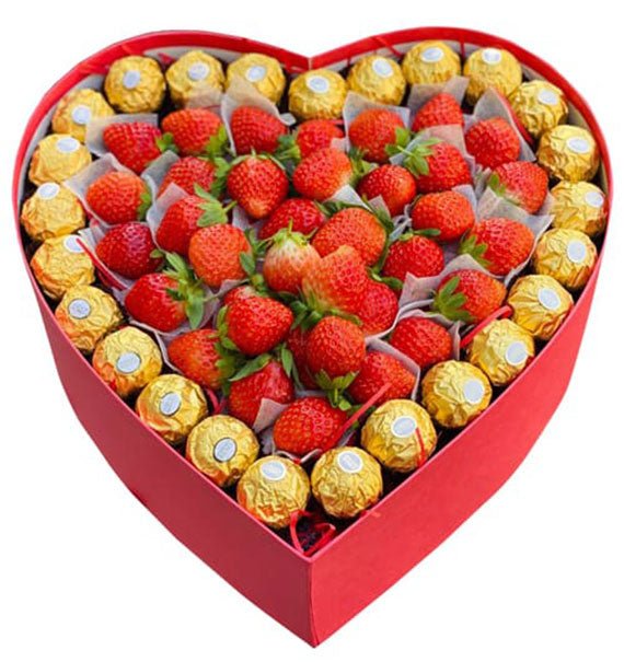 Chocolate and Strawberry Box For Valentine Vietnam