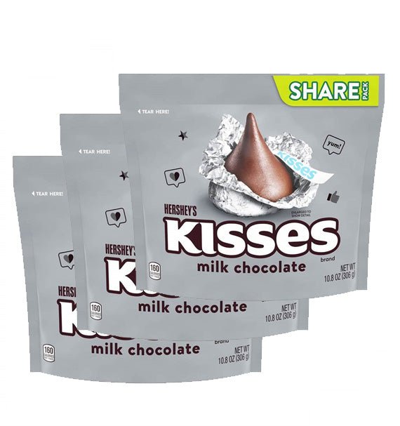 Chocolate Hershey’s Kisses Milk 3 bags